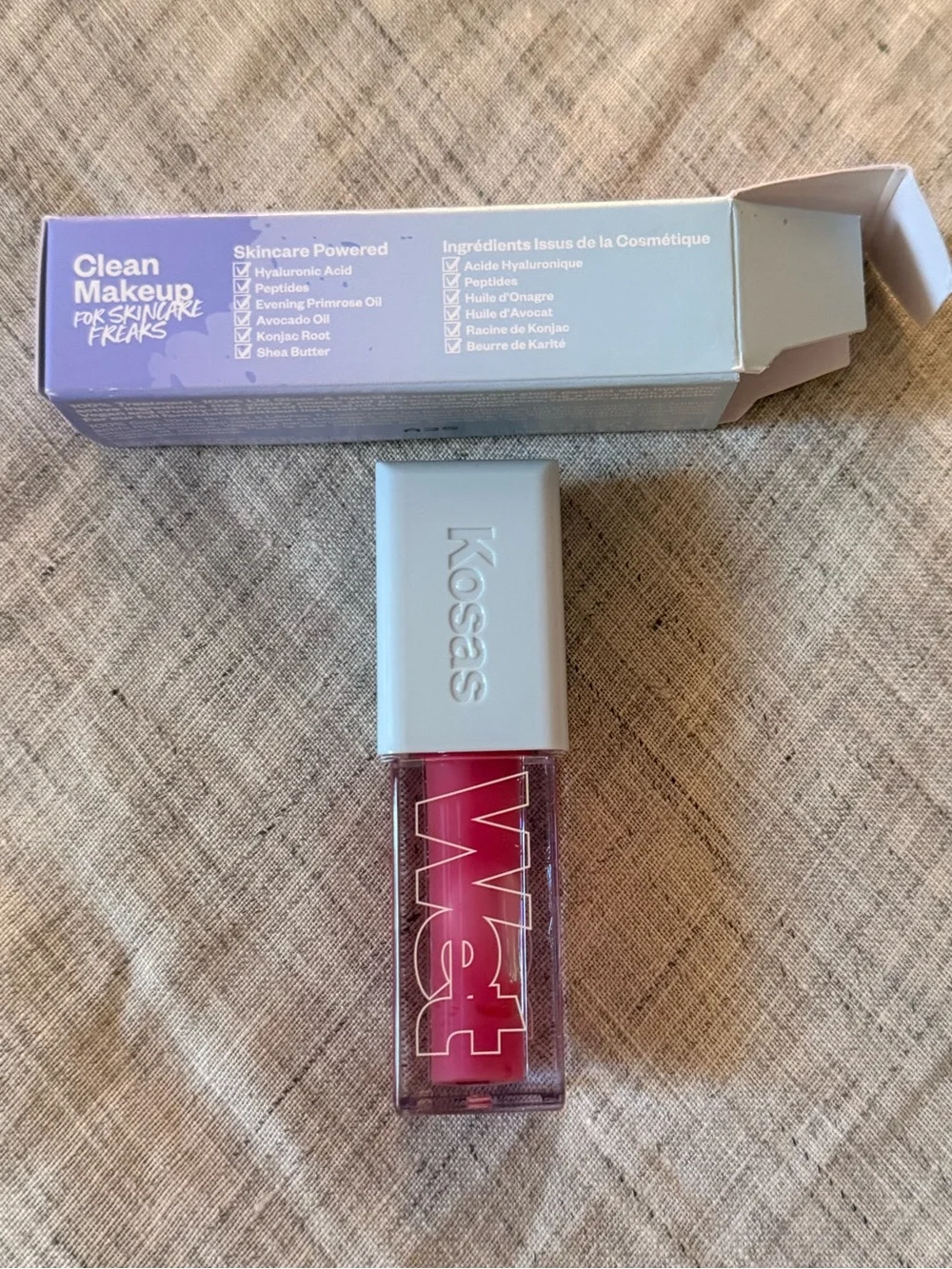 KOSAS Wet Lip Oil Gloss in Grapsicle - NEW